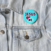 ボタンイエス・キリストは私を愛します 缶バッジ (インサイチュ)