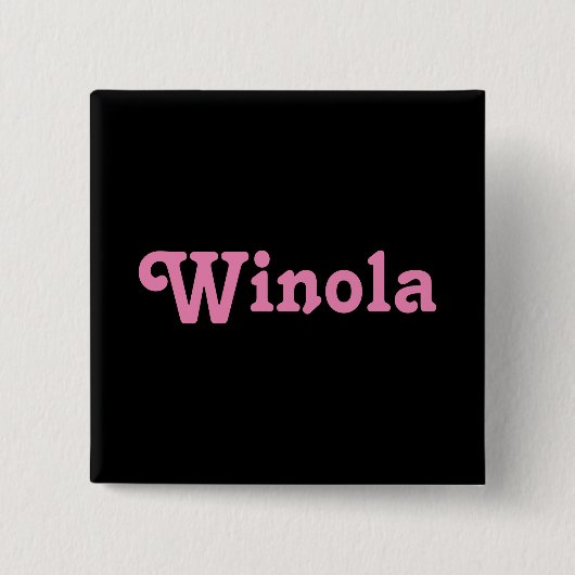 ボタンウィノーラ 缶バッジ (正面)