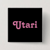 ボタンウタリ 缶バッジ (正面)