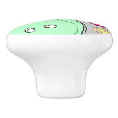 ボタンカラフル セラミックノブ (側面)