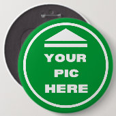 ボタンカラー6インチ – イメージの追加 缶バッジ (正面&裏面)