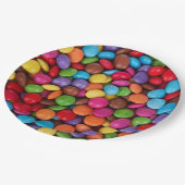 ボタンキャンデー ペーパープレート (アングル)