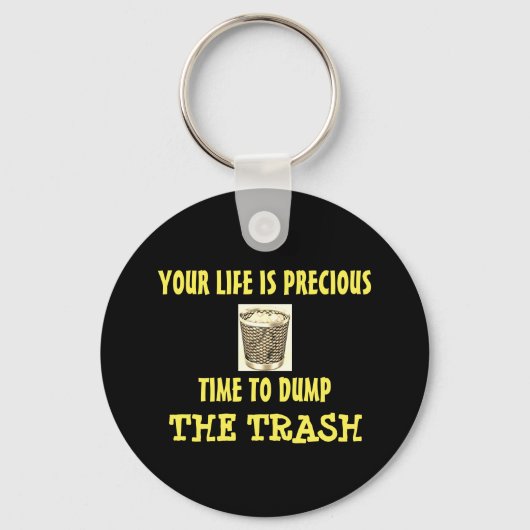 ボタンキーチェーン キーホルダー (正面)