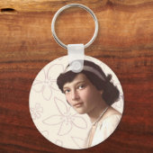 ボタンキーチェーン キーホルダー (正面)