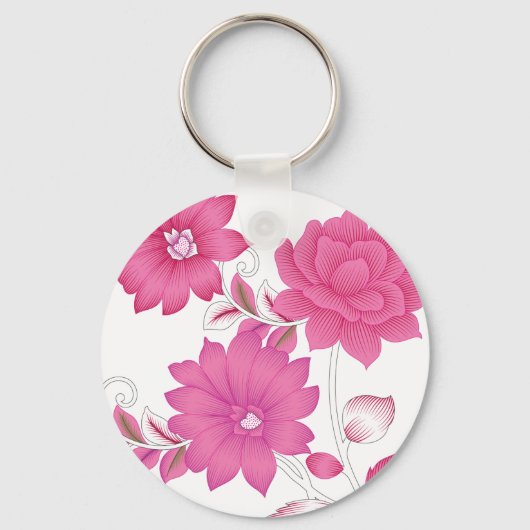 ボタンキーチェーン キーホルダー (正面)