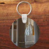 ボタンキーリング キーホルダー (正面)