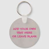 ボタンキーリング – ホームIt Where You Park キーホルダー (裏面)