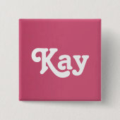 ボタンキー 缶バッジ (正面)