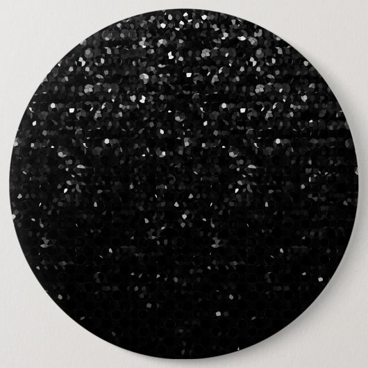 ボタンクリスタルきらきら光るストラス 缶バッジ (正面)