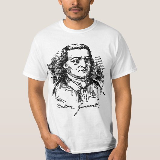 ボタングウィネット Tシャツ (正面)