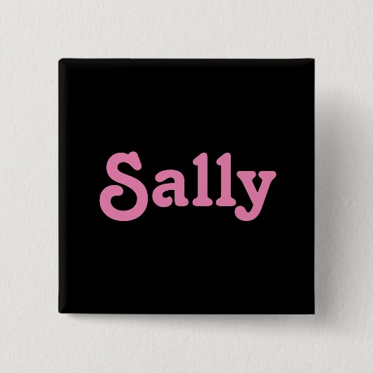 ボタンサリー 缶バッジ (正面)