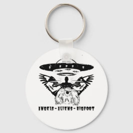 ボタンスタイルキーチェーン キーホルダー