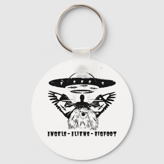 ボタンスタイルキーチェーン キーホルダー (正面)