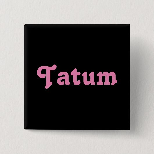 ボタンタトゥム 缶バッジ (正面)