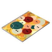 ボタンノートブック ノートブック (左側)