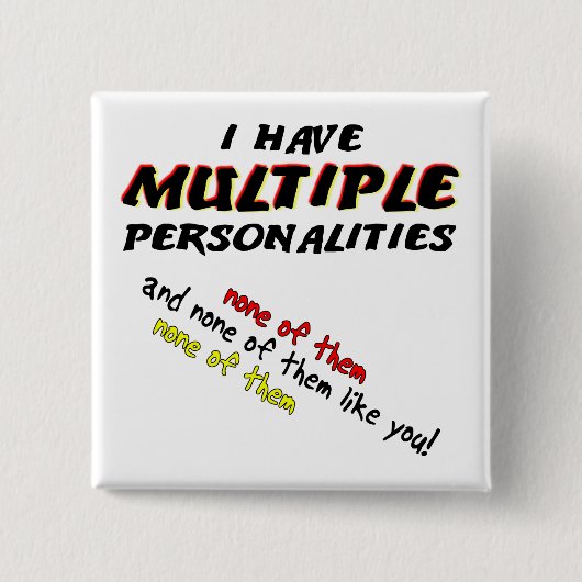 ボタンバッジのピンのようなピンはない 缶バッジ (正面)