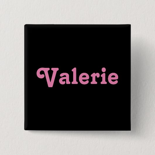 ボタンバレリー 缶バッジ (正面)