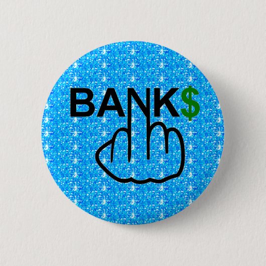 ボタンバンクの反転 缶バッジ (正面)