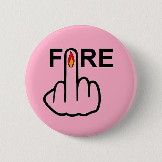 ボタンファイアフリップ 缶バッジ (正面)