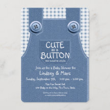 ボタンブルーがかわいいデニム