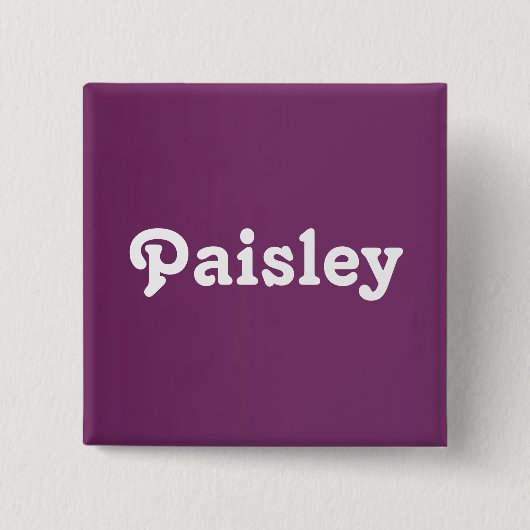 ボタンペイズリー 缶バッジ (正面)