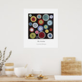 ボタンポスター ポスター (キッチン)