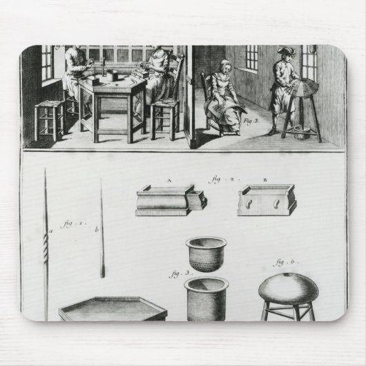 ボタンメーカー及びレースメーカー マウスパッド (正面)