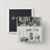 ボタンメーカー及びレースメーカー 缶バッジ (正面&裏面)