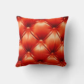 ボタン付きの美しいレザー張り張りソファ クッション (裏面)