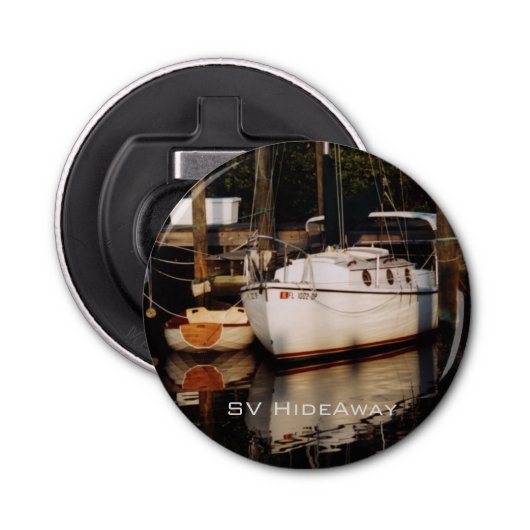 ボタン型栓抜きカスタムSVハイダウェイ 栓抜き (正面)