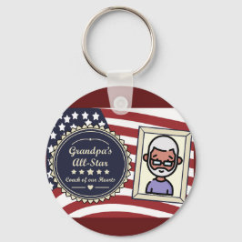 ボタン型栓抜き キーホルダー