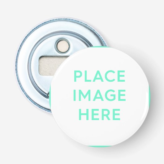 ボタン型栓抜き – 土産ギフトデザイン 栓抜き (正面)