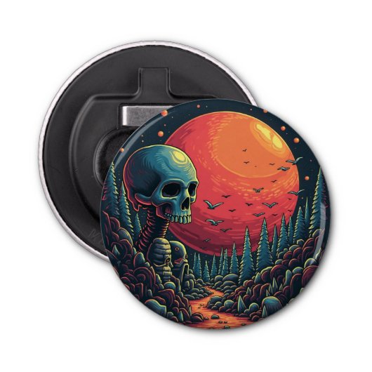 ボタン型栓抜き 栓抜き (正面)