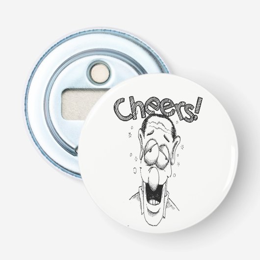 ボタン型栓抜き 栓抜き (正面)