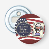 ボタン型栓抜き 栓抜き (正面)