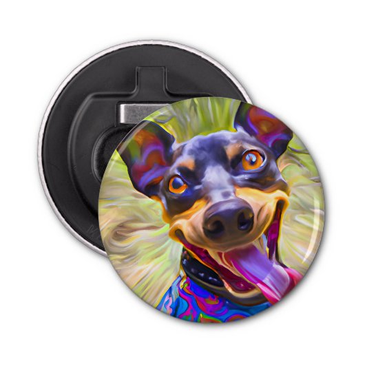 ボタン型栓抜き 栓抜き (正面)