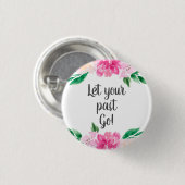 ボタン感動的 缶バッジ (正面&裏面)