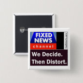 ボタン正方形 缶バッジ (正面&裏面)