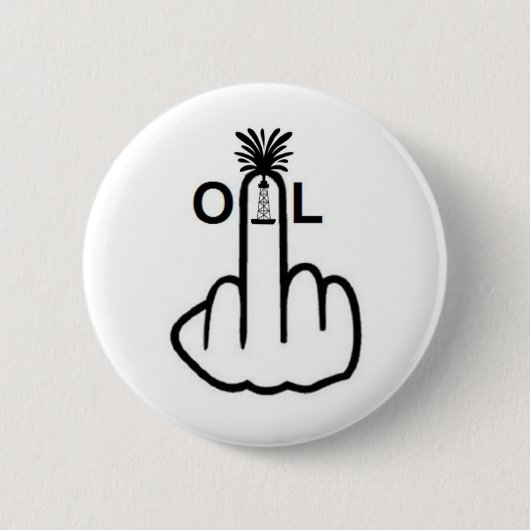 ボタン油反転 缶バッジ (正面)