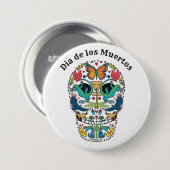 ボタン祝の死の日 缶バッジ (正面&裏面)