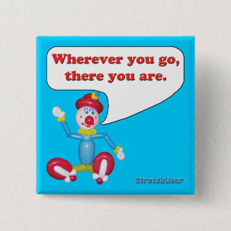 ボタン行くところはどこでも 缶バッジ