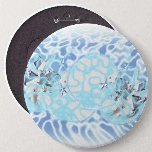 ボタン風 缶バッジ (正面&裏面)