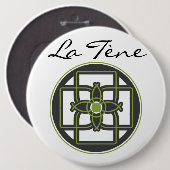 ボタン3 缶バッジ (正面&裏面)