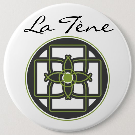 ボタン3 缶バッジ (正面)