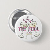 ボタン：ばか 缶バッジ (正面&裏面)