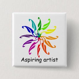 ボタン – カラーホイール葉 缶バッジ