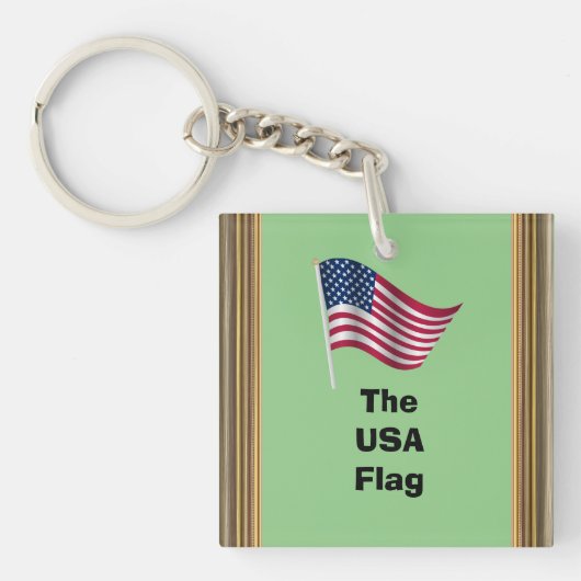 ボタン キーホルダー (正面)