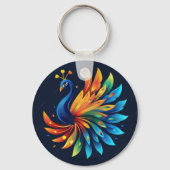 ボタン キーホルダー (裏面)