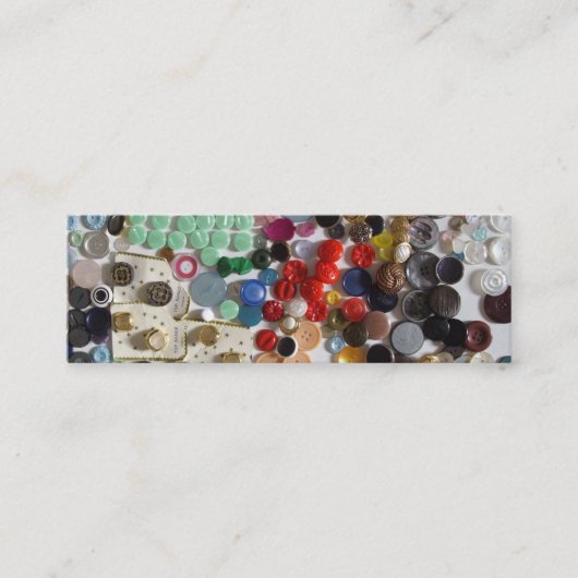 ボタン スキニー名刺 (正面)