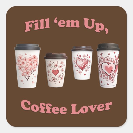 ボタン スクエアシール (正面)